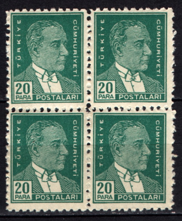 1950-1951 Beşinci Atatürk Serisi 20 Para Tp0415 Teşhir Ürün