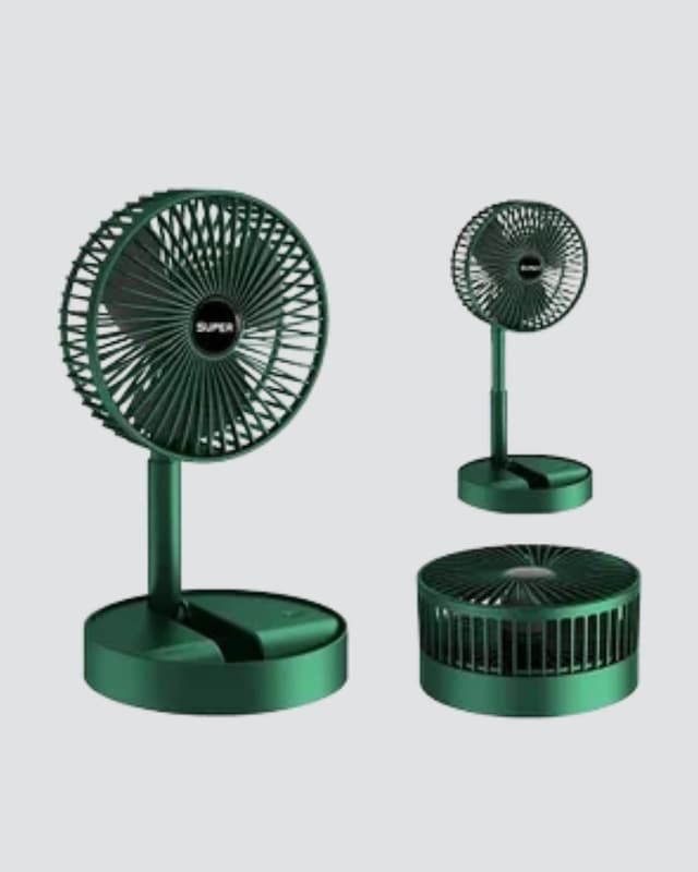 Tnabilir - 209 - Şarjlı Mini Fan Katlanabilir Gövde, 3 - Kmrsfres - Hız Kademesi