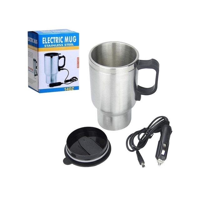 Powermaster Paslanmaz Çelik 12 Volt Araç Kettle Pm-140Z