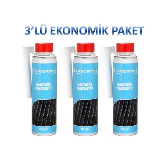 Divortex Radyatör Temizleyici 300 Ml X 3 Adet
