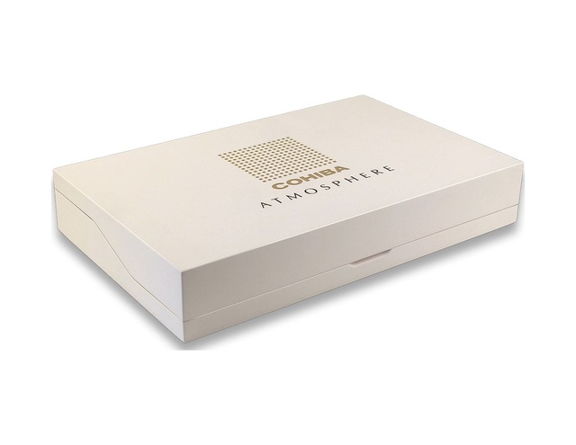 Cohiba Atmosphere Mat Beyaz Humidor Puro Kutusu 25's