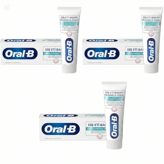 Oral-b Diş Eti Bakımı 3 X 65 Ml