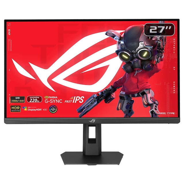 Asus Rog Strix Xg27acsr 27 İnç 220hz 0.3ms 2k Qhd Adaptive Sync Fast Ips Pivot Gaming Monitör
