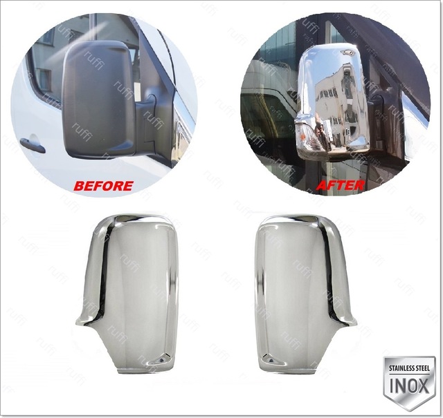 Mercedes Sprinter W906 Krom Ayna Kapağı 2 Prç. 2006-2018 P.çelik