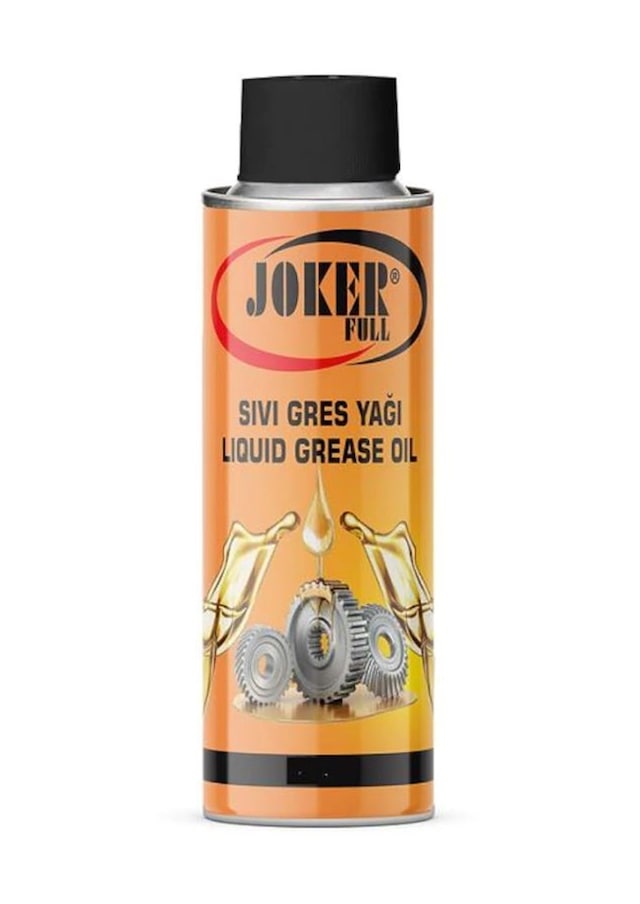 Joker Sıvı Gres Yağı Spreyi Zincir Yağlama Spreyi + Fırça
