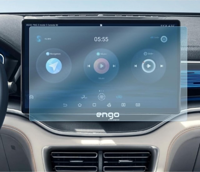 Byd Seal U Ev 15.6 İnç Ekran Koruyucu Multimedya Nano Şeffaf