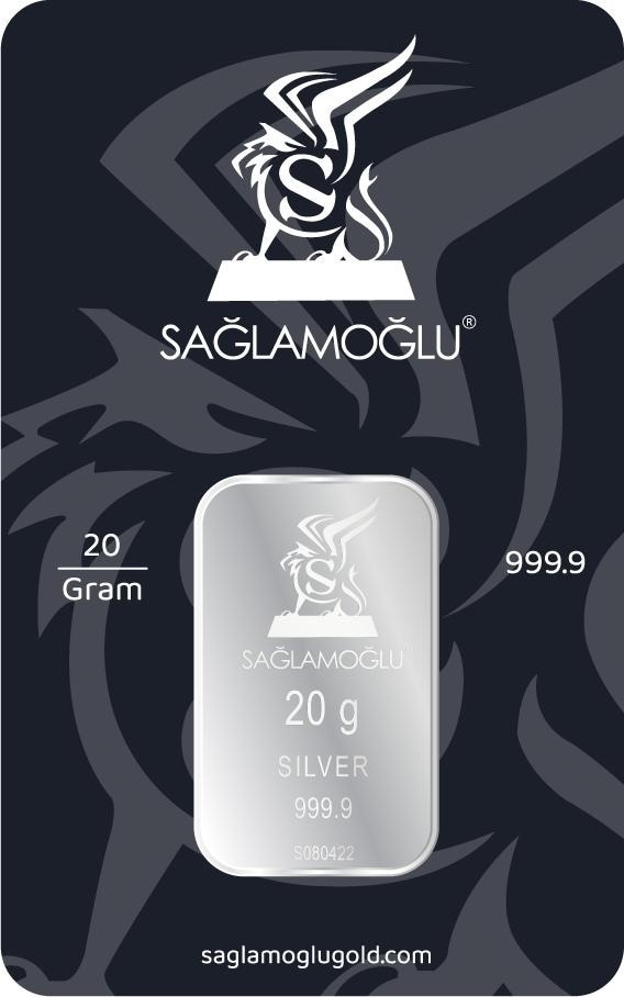 20 Gram Külçe Gümüş Sanal Kuyumculuk Sanalg20999