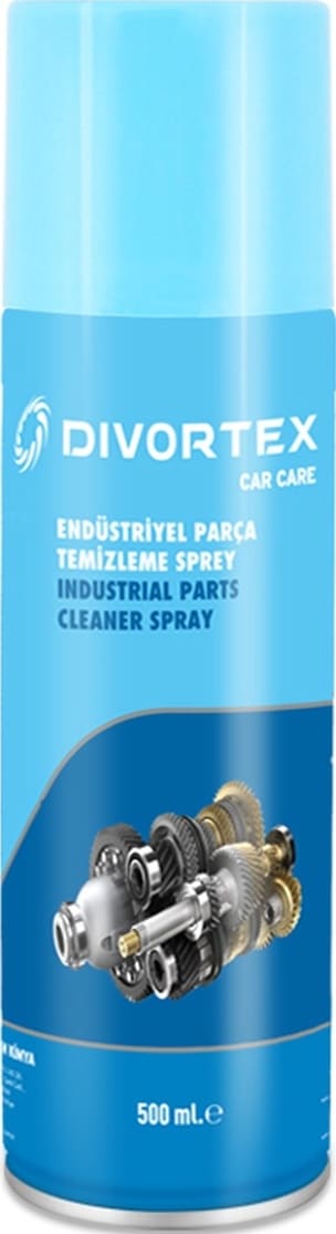 Divortex Endüstriyel Parça Temizleme Spreyi 500 Ml.