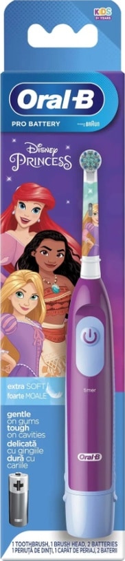 Oral-B Çocuklar İçin Pilli Diş Fırçası Princess