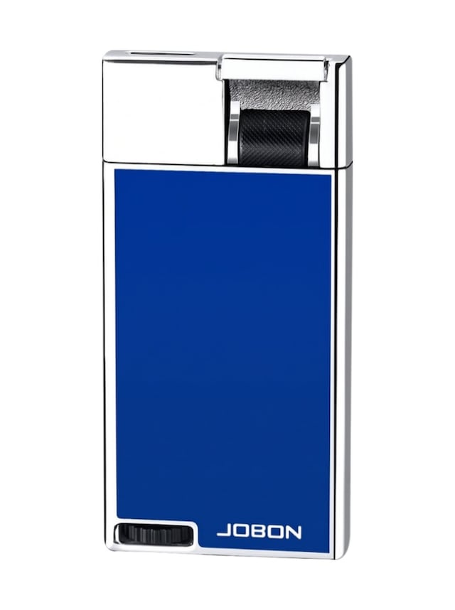 Jobon Perde Alev Lacivert Gümüş Çakmak Tr10040
