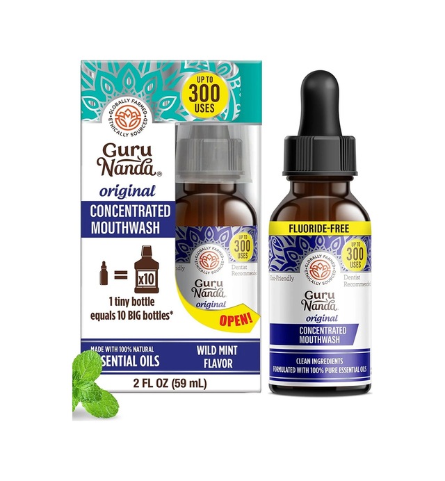 Gurunanda Original Wild Mint Flavor Konsantre Ağız Bakım Suyu 59ml
