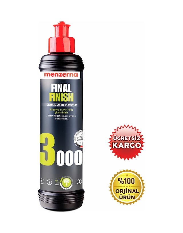 Menzerna Final Finish 3000 - Hare Cila 250ml