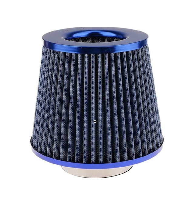Performans Artırıcı Açık Hava Filtresi 7.6Cm Mavi Renk - Yüksek
