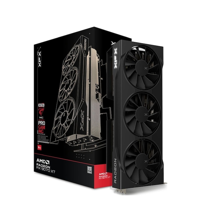Xfx Swift Triple Fan Gaming Edition Radeon Rx 9070 Xt 16gb Gddr6 256bit Hdmı/dp Ekran Kartı