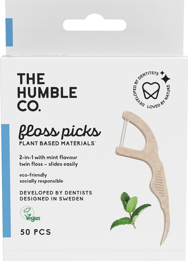The Humble Co. Floss Picks Kürdanlı Nane Aromalı Diş İpi 50'li