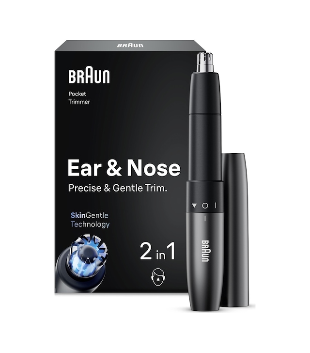 Braun Kulak Ve Burun Düzeltici, Cep Boyutu, Çift Bıçak, Skingentle, En20