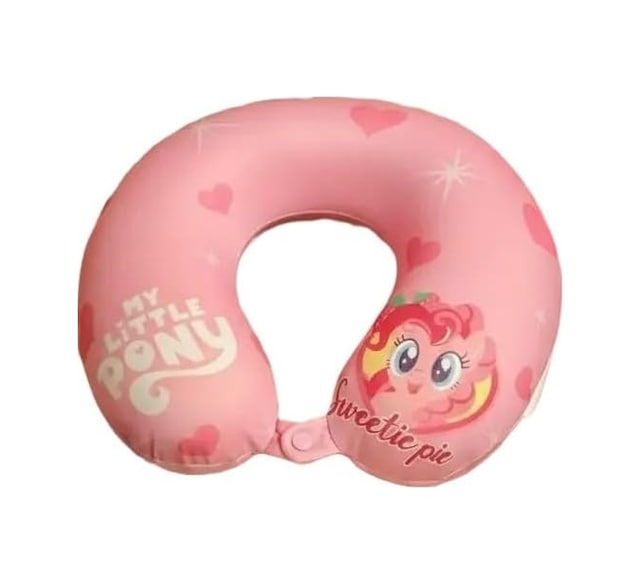 Tr My Little Pony Lisanslı Hafızalı Köpük Boyun Yastığı Pembe