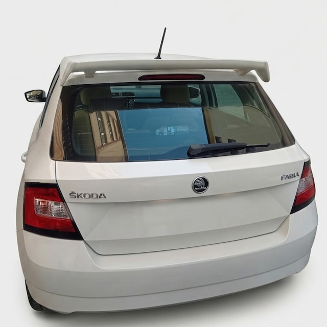 Skoda Fabia 2018-2021 Üniversal Spoiler Boyasız Plastik