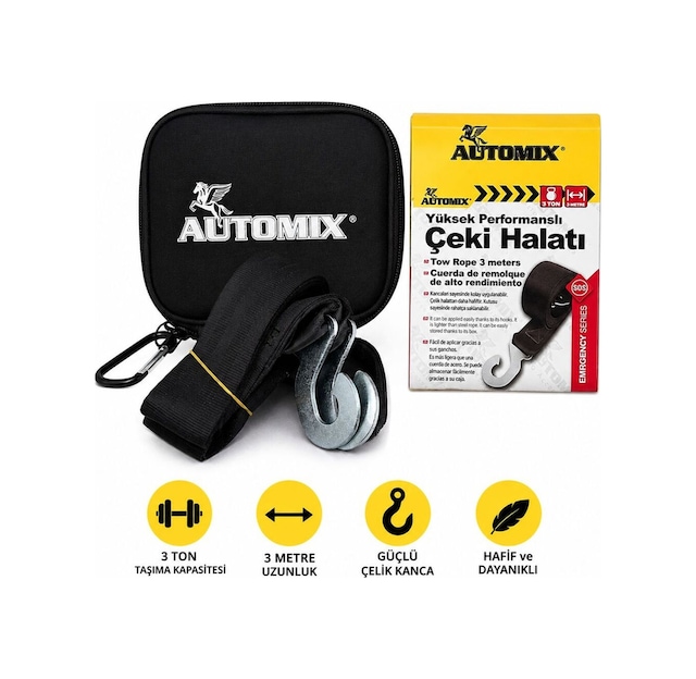 Çantalı Lüks Çeki Halatı