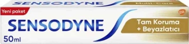 4 Adet Sensodyne Diş Macunu Tam Koruma&beyazlatıcı 50 Ml