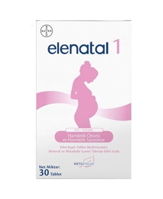 Elenatal 1 Takviye Edici Gıda 30 Tablet