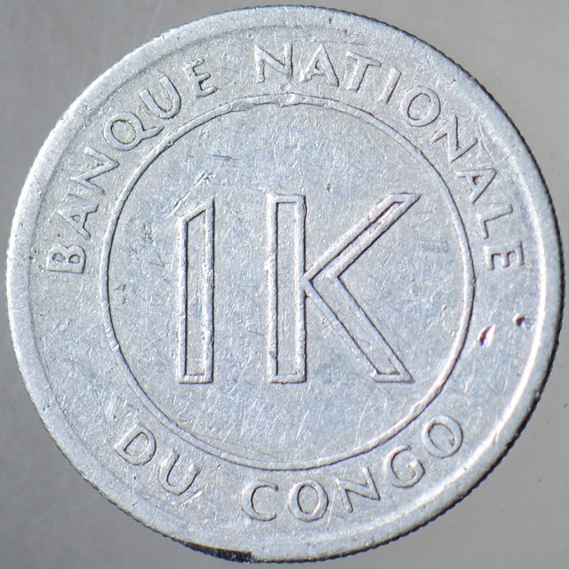 Kongo 1 Likuta 1967.