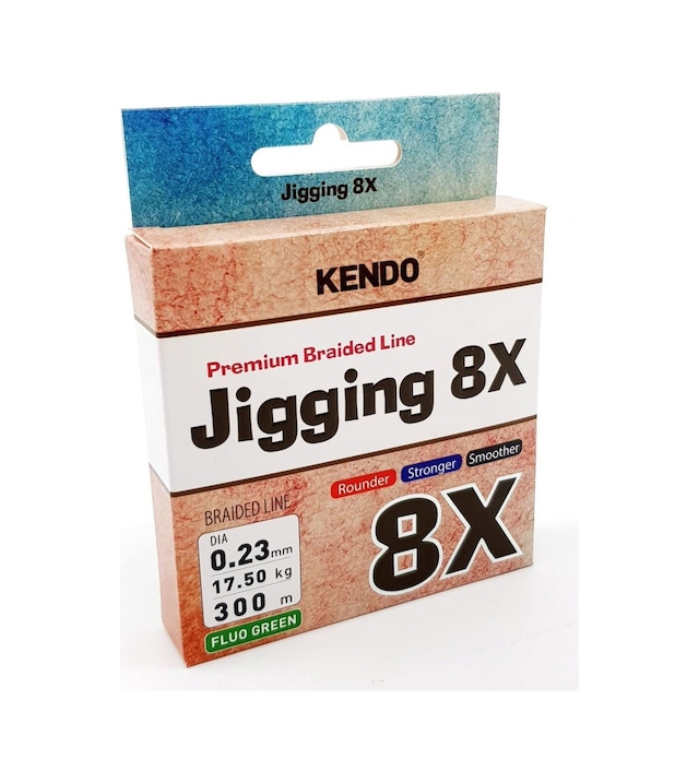 Kendo Jigging 8X Flash 300 Mt Örgü Ip (Fluo Green) (471391618)