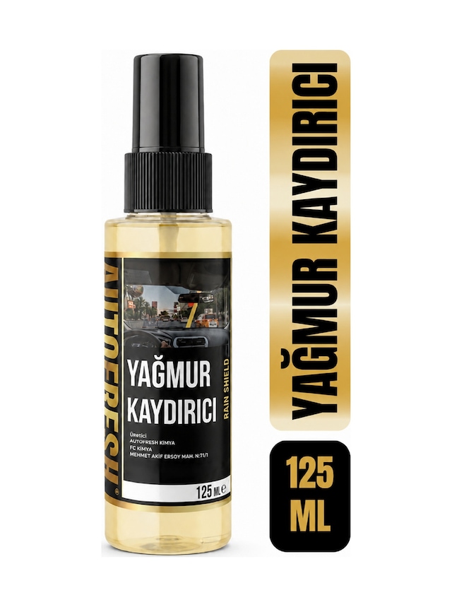 Araç Yağmur Kaydırıcı Sprey Araba Cam Ve Dış Yan Ayna Su Itici 125 Ml