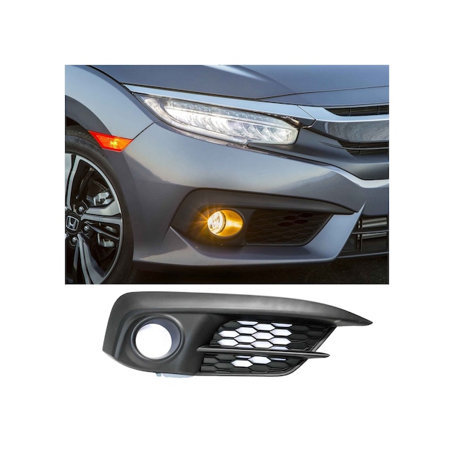 Honda Civic Fc5 Sağ Sis Kapağı 2017-2018-2019 Makyajsız Kasa