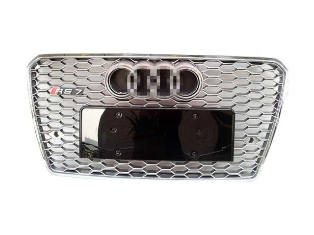 Audi A7 Rs7 Ön Panjur Izgara 2010 / 2014 Krom Gri