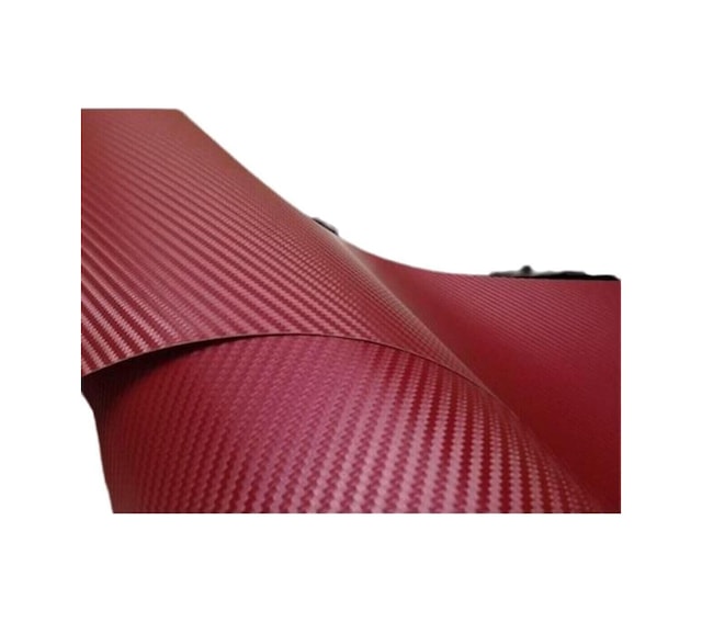 Karbon Kaplama Folyosu 127 Cm X 20 Cm Renk Seçenekli Bordo