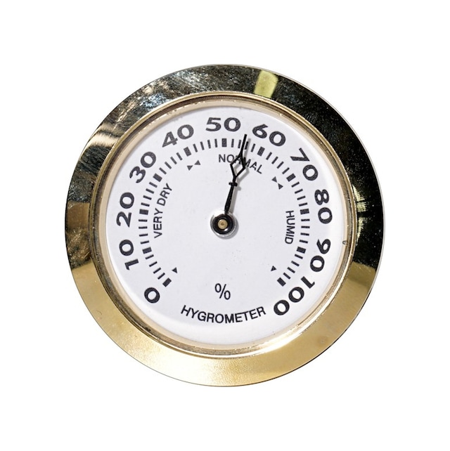 Hauser Altın Analog Nem Ölçer 596001
