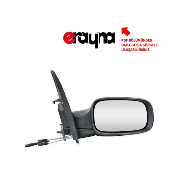 Renault Megane Iı Dış Dikiz Aynası Mekanik Sağ 03-08 B-2013m