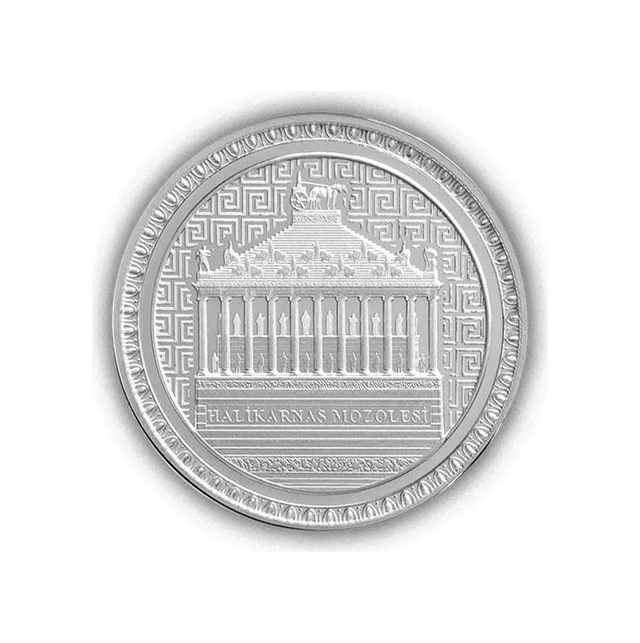 Agakulche Halikarnas Mozolesi Gümüş Sikke Coin