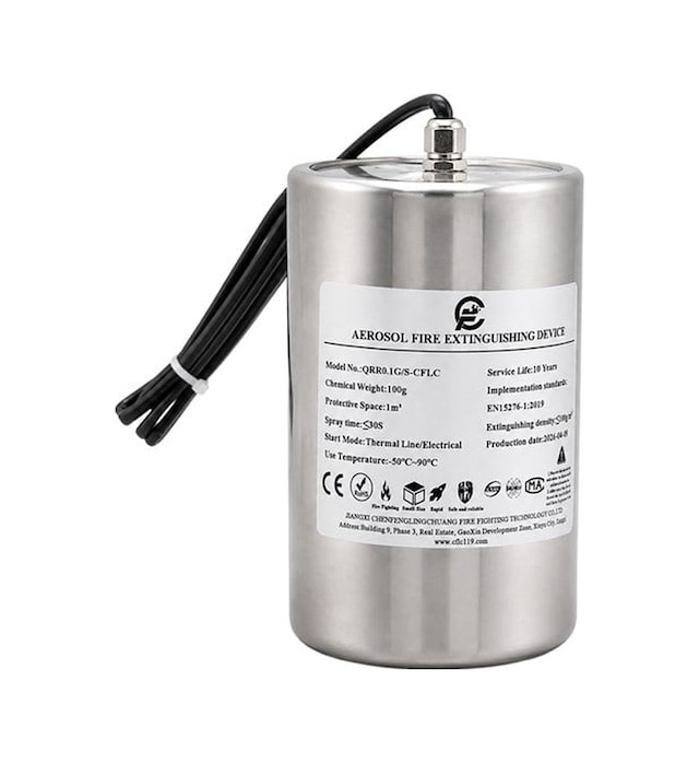 Powermaster Qrr0.1g-cflc Otomatik Bara Busbar Aerosol Yangın Önleme Sistemi