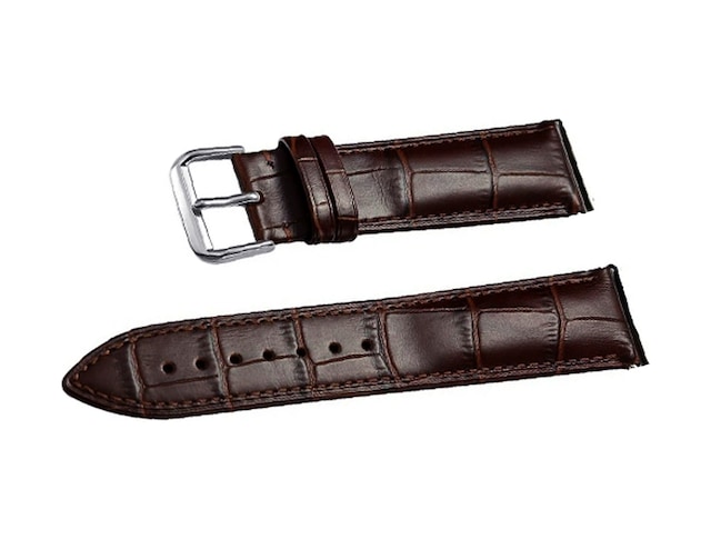Hakiki Deri Kahverengi 22 MM Saat Kayışı