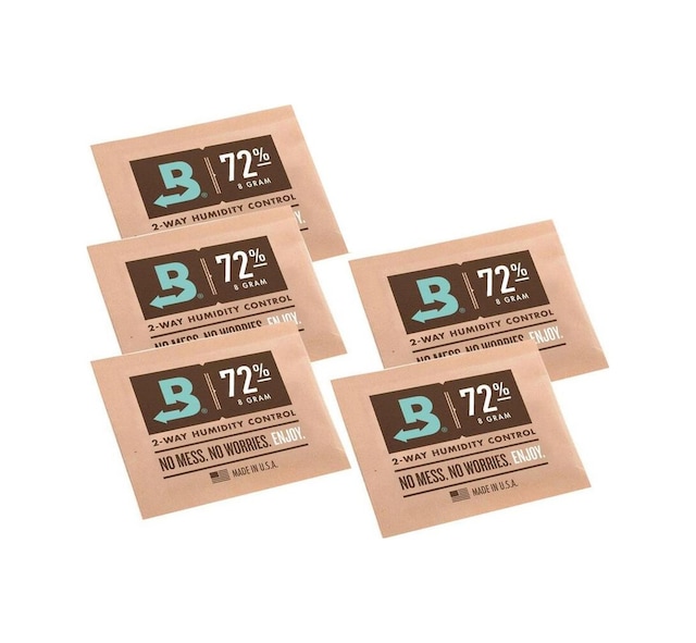 Boveda 72 8g Humidor Puro Kutusu Nemlendirici 5li Paket