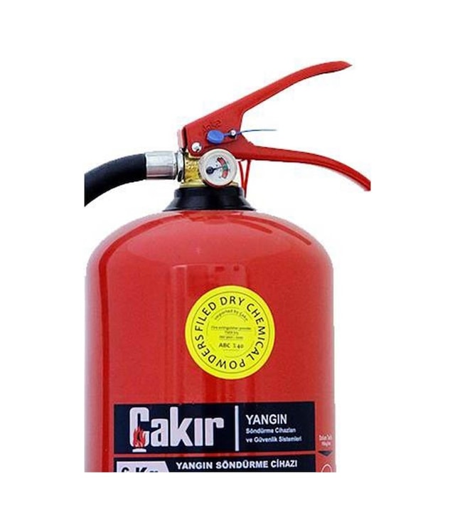Kkt Yangın Söndürme Cihazı 6 KG
