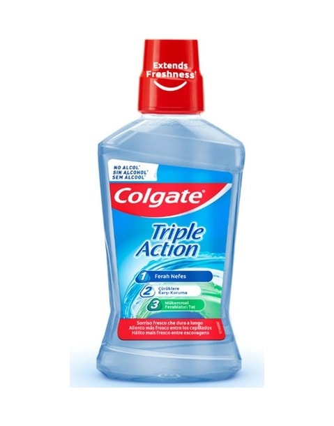 Colgate Üçlü Etki Ağız Bakım Suyu 500 ML