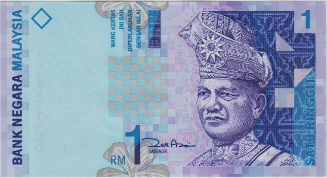 Malezya 1 Ringgit 2000 Çil.