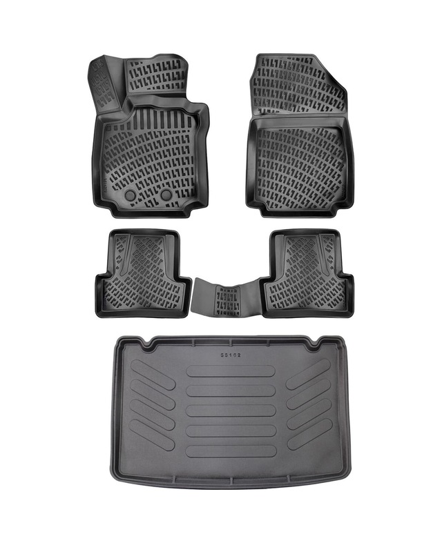 Rizline Renault Clio 3 2006-2012 3D Paspas Ve Bagaj Havuzu Seti