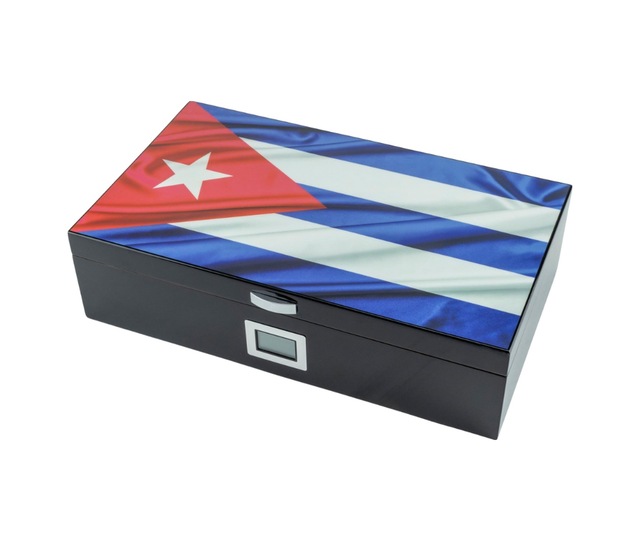 Hauser Siyah Baskı Humidor 561371
