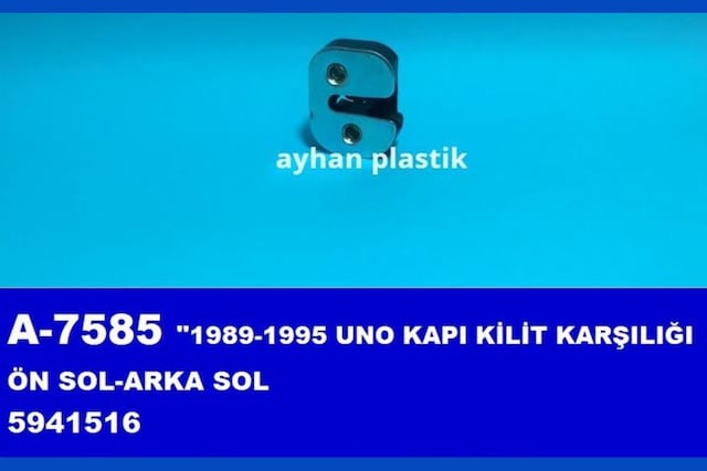 Kapı - 680 - Kilit Karşılığı Ön Sol-arka Sol - Dpmıx-hb - Uno 1989-1995
