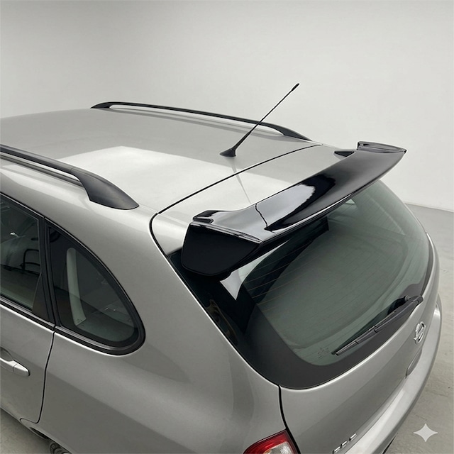 Skoda Fabia 2007-2014 Üniversal Spoiler Boyasız Plastik