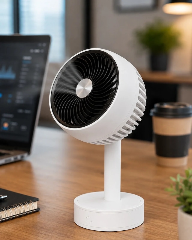 Ers Cep Boy Hafif Tasarımlı Güçlü Pervaneli Mini Fan
