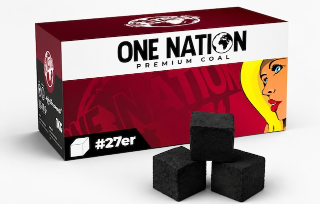 Nargile One Nation Küp Kömür