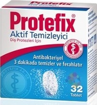 Protefix Diş Protezi Aktif Temizleyici Tablet 32'Li