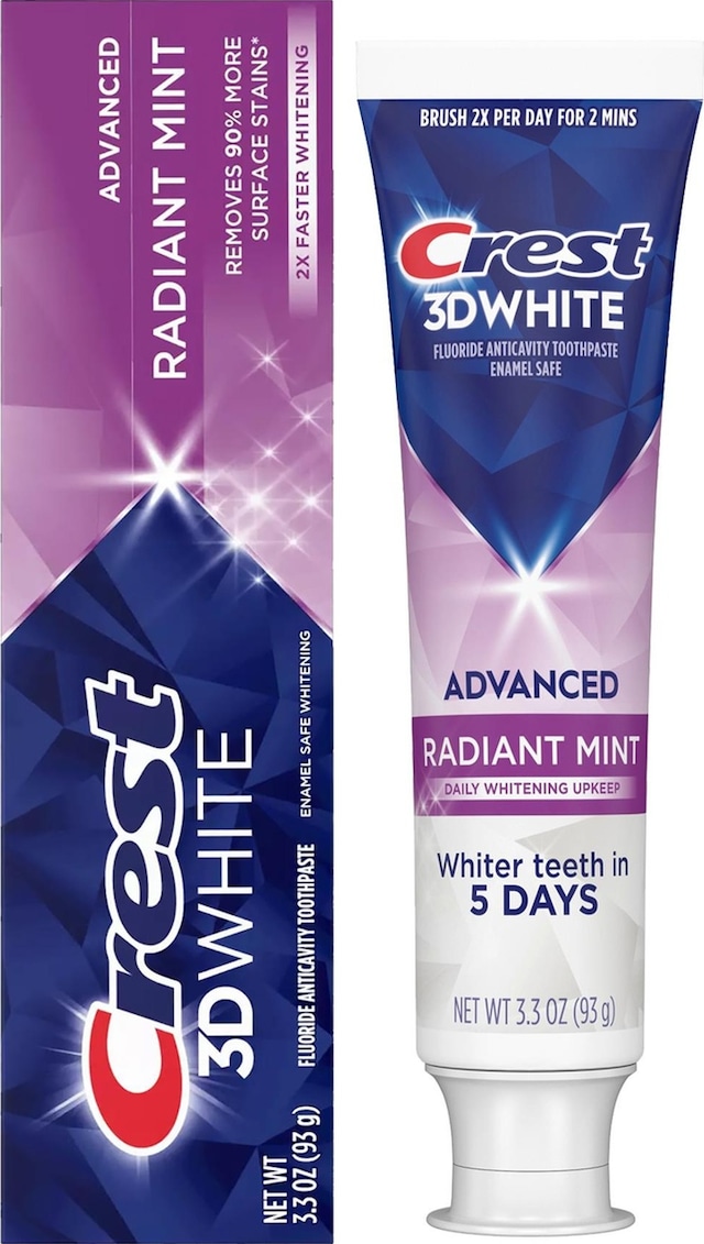 Crest 3d White Advanced Radiant Mint Diş Macunu 93gr Beyazlık