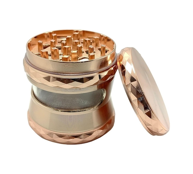 63 Mm. Rose Pencereli Tütün Baharat Herbal Öğütücüsü Parçalayıcı Rc80rs