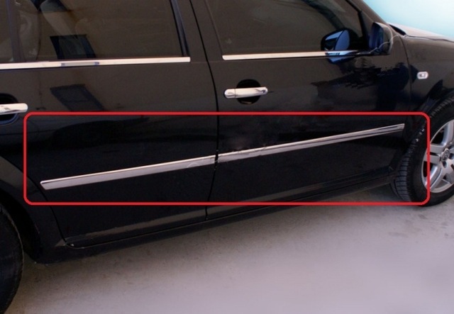 Vw Golf 4 Yan Kapı Çıtası 1998-2004 Arası 4 Parça Krom